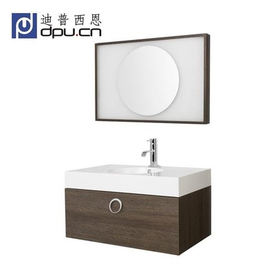 迪普西恩dpu.cn 現代簡約北歐中戶型掛墻式橡木色60公分0.6米浴室柜吊柜鏡組合 迪普西恩(dpu.cn)衛浴家具FNO600【價格 圖片 品牌 報價】-蘇寧易購蘇寧自營