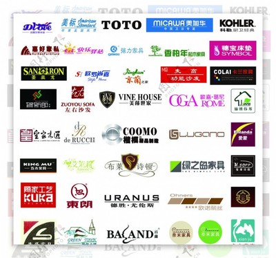 40個家具衛(wèi)浴LOGO圖片
