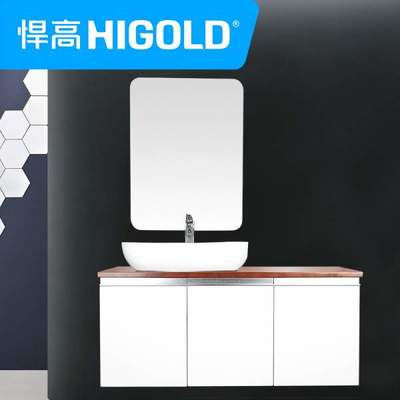 【悍高(HIGOLD)衛(wèi)浴家具】悍高(HIGOLD)實木浴室柜組合 歐式橡木吊柜 陶瓷盆柜【價格 圖片 品牌 報價】-蘇寧易購