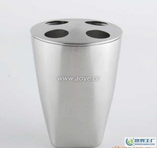 優(yōu)質不銹鋼/金屬圓口方底牙刷架/衛(wèi)浴套裝_家居家具_世界工廠網中國產品信息庫